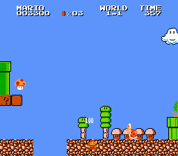 A "Find Mario" game!