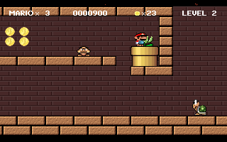 Mario overcomes his fear of plants