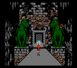 Graham uses the crystal shard to enter the castle.