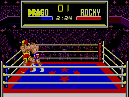 Drago takes hits to face