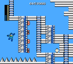 How did Mega Man get there? (hint: it's not what it looks like)